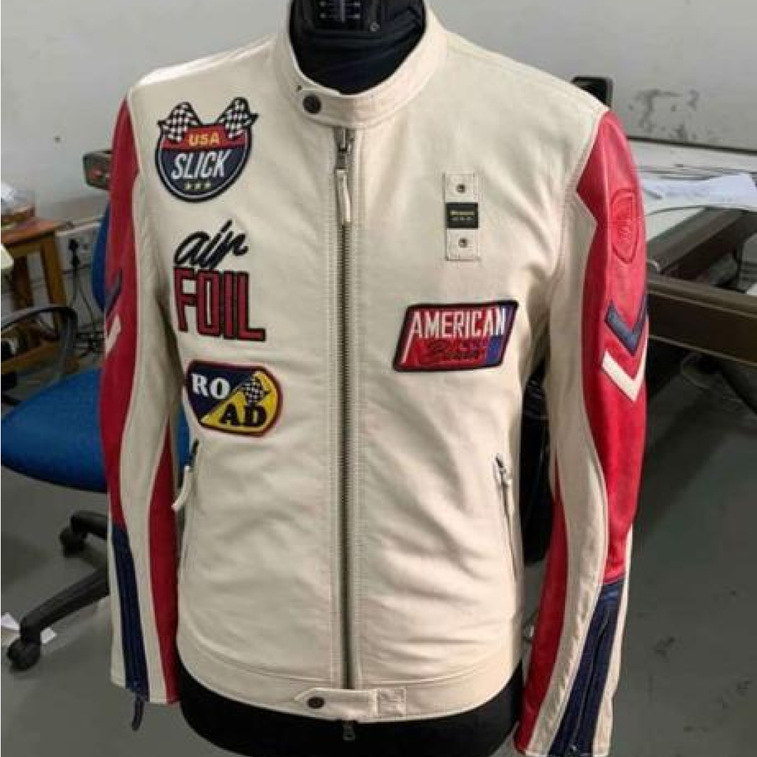 Ad leather racing jackets best sale